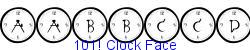 101! Clock Face   19K (2003-01-22)