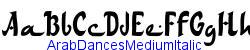 ArabDancesMediumItalic   33K (2003-03-02)