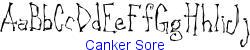 Canker Sore   38K (2002-12-27)