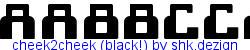 cheek2cheek (black!) by shk.dezign   19K (2003-11-04)