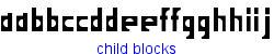 child blocks    4K (2002-12-27)