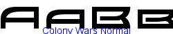 Colony Wars Normal - Bold weight - Extra-expanded (150%) width    9K (2003-06-15)