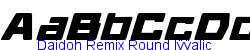 Daidoh Remix Round Italic   50K (2003-11-04)