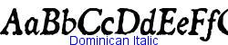 Dominican Italic  362K (2003-01-22)