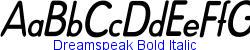 Dreamspeak Bold Italic  133K (2002-12-27)