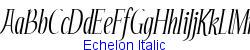 Echelon Italic   51K (2004-10-09)