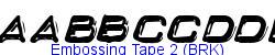 Embossing Tape 2 (BRK)   55K (2002-12-27)