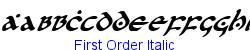 First Order Italic  115K (2004-03-26)