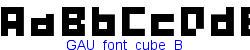 GAU_font_cube_B   21K (2003-08-30)