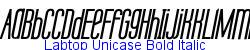 Labtop Unicase Bold Italic - Bold weight  570K (2005-01-28)
