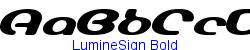 LumineSign Bold - Bold weight   13K (2003-11-04)