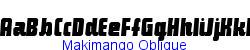 Makimango Oblique - Extra-light weight   43K (2003-03-02)