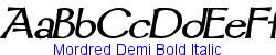 Mordred Demi Bold Italic   93K (2002-12-27)