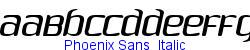 Phoenix Sans  Italic   28K (2005-01-01)