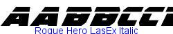 Rogue Hero LasEx Italic  112K (2003-06-15)
