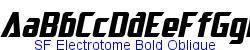 SF Electrotome Bold Oblique - Bold weight  159K (2003-06-15)
