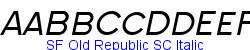 SF Old Republic SC Italic  125K (2004-12-15)