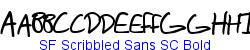 SF Scribbled Sans SC Bold - Bold weight  213K (2005-09-05)