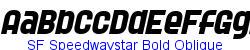 SF Speedwaystar Bold Oblique - Bold weight  137K (2004-07-17)