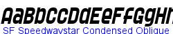 SF Speedwaystar Condensed Oblique  137K (2004-10-24)