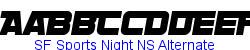 SF Sports Night NS Alternate   75K (2003-06-15)