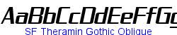 SF Theramin Gothic Oblique  137K (2004-07-13)