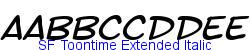 SF Toontime Extended Italic  563K (2003-01-22)