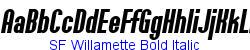 SF Willamette Bold Italic - Bold weight  116K (2004-09-20)