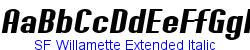 SF Willamette Extended Italic  116K (2004-07-31)