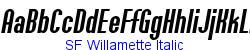 SF Willamette Italic  116K (2005-01-27)