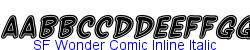 SF Wonder Comic Inline Italic  328K (2003-01-22)