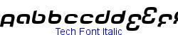 Tech Font Italic   73K (2003-11-04)