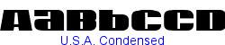 U.S.A. Condensed - Condensed (75%) width   91K (2003-11-04)