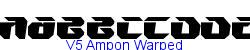 V5 Ampon Warped - Extra-Bold weight  106K (2003-06-15)