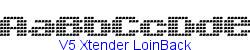 V5 Xtender LoinBack - Black/Heavy/Ultra-bold weight   83K (2003-04-18)