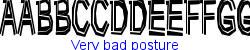 Very bad posture   20K (2003-03-02)