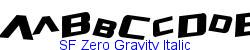 SF Zero Gravity Italic  117K (2002-12-27)